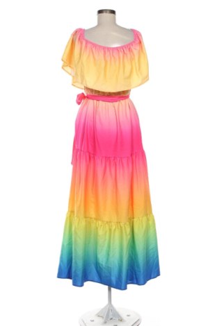 Kleid SHEIN, Größe 3XL, Farbe Mehrfarbig, Preis 19,93 €