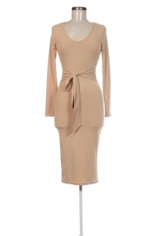 Kleid SHEIN, Größe XS, Farbe Beige, Preis 25,99 €