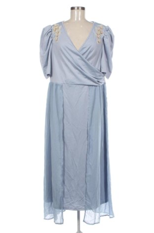 Kleid SHEIN, Größe 3XL, Farbe Grau, Preis 61,99 €
