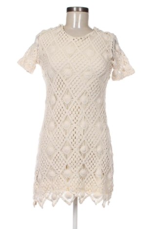Sukienka Stradivarius, Rozmiar M, Kolor ecru, Cena 104,99 zł