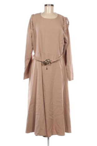 Sukienka Unbranded, Rozmiar XXL, Kolor Beżowy, Cena 106,90 zł