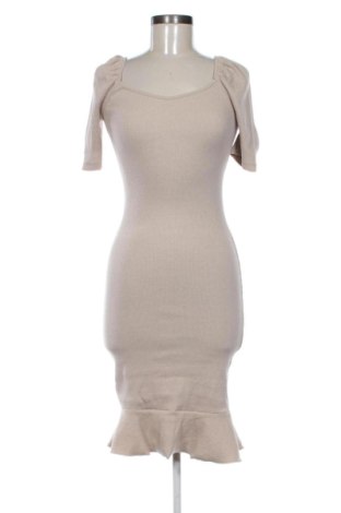 Sukienka Unbranded, Rozmiar L, Kolor Beżowy, Cena 107,17 zł