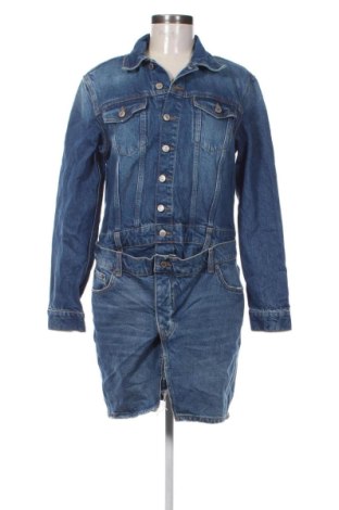 Kleid Zara, Größe M, Farbe Blau, Preis 17,99 €