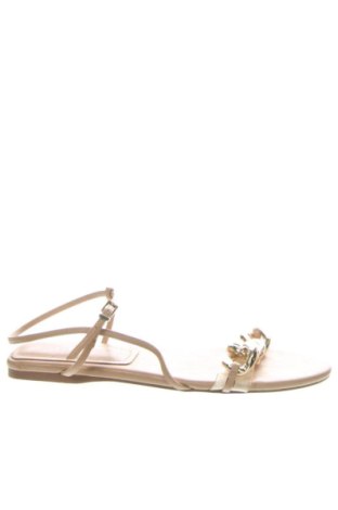 Sandale Zara, Mărime 37, Culoare Auriu, Preț 136,00 Lei, #136574621