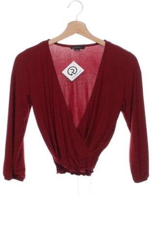 Dámská halenka Amisu, Velikost XXS, Barva Červená, Cena  49,00 Kč