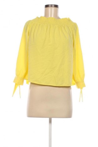 Дамска блуза Gina Tricot, Размер S, Цвят Жълт, Цена 2,04 €