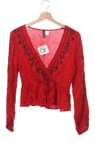 Bluzka damska H&M Divided, Rozmiar XS, Kolor Czerwony, Cena 6,99 zł