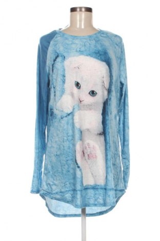 Дамска блуза Unbranded, Размер M, Цвят Син, Цена 2,04 €