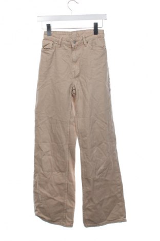 Γυναικείο Τζίν Monki, Μέγεθος XS, Χρώμα  Μπέζ, Τιμή 5,99 €
