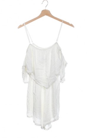 Női rövid overál Amisu, Méret XS, Szín Fehér, Ár 1 469 Ft