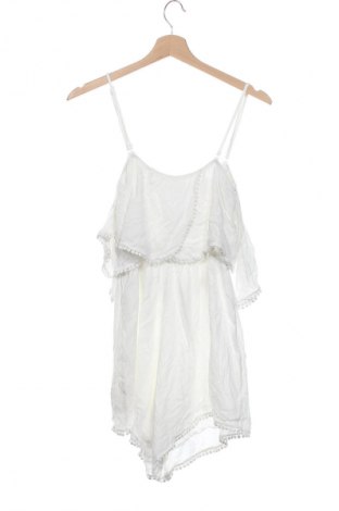 Női rövid overál Amisu, Méret XS, Szín Fehér, Ár 1 469 Ft