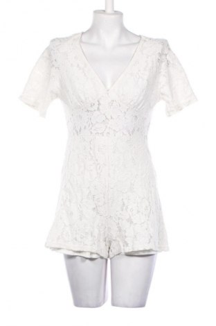Women's short jumpsuit Amisu, Μέγεθος S, Χρώμα Λευκό, Τιμή 4,99 €