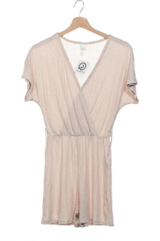 Dámská krátká kombinéza  H&M, Velikost XS, Barva Béžová, Cena  109,00 Kč