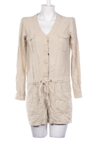 Kurzer Damenoverall H&M L.O.G.G., Größe S, Farbe Beige, Preis 1,99 €
