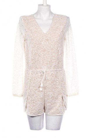 Damski krótki kombinezon Tally Weijl, Rozmiar L, Kolor ecru, Cena 26,99 zł