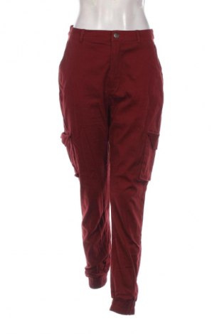 Damskie spodnie Missguided, Rozmiar M, Kolor Czerwony, Cena 21,99 zł