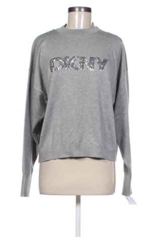 Дамски пуловер DKNY, Размер L, Цвят Сив, Цена 44,99 €