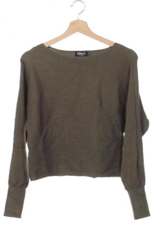 Damenpullover ONLY, Größe XXS, Farbe Grün, Preis 3,99 €