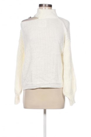 Damski sweter Unbranded, Rozmiar M, Kolor Biały, Cena 36,99 zł
