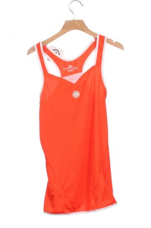 Damen Sporttop Adidas, Größe XXS, Farbe Orange, Preis 10,99 €