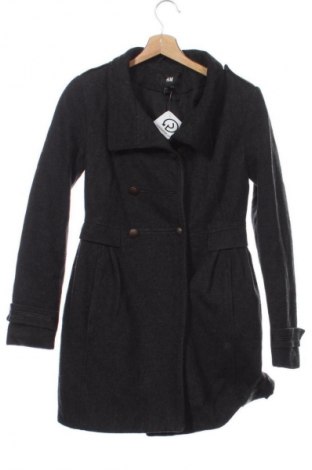 Dámský kabát  H&M, Velikost XS, Barva Šedá, Cena  829,00 Kč