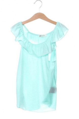 Dziecięca bluzka H&M, Rozmiar 6-7y/ 122-128 cm, Kolor Niebieski, Cena 10,99 zł