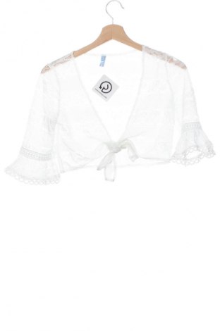 Детска блуза Unbranded, Размер 11-12y/ 152-158 см, Цвят Бял, Цена 2,04 €