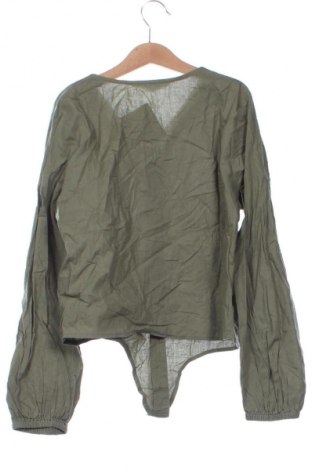 Детска риза H&M, Размер 11-12y/ 152-158 см, Цвят Зелен, Цена 2,04 €