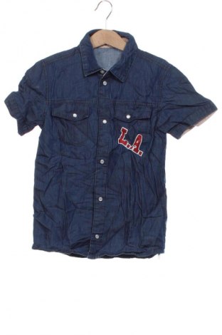 Kinderhemd Unbranded, Größe 6-7y/ 122-128 cm, Farbe Blau, Preis 1,99 €