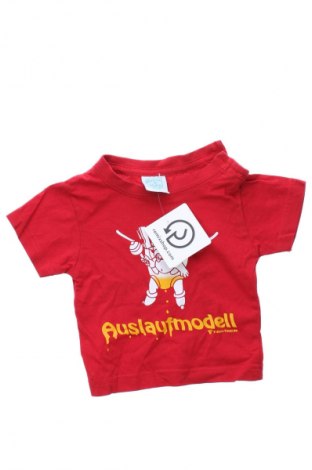 Dziecięcy T-shirt Unbranded, Rozmiar 2-3m/ 56-62 cm, Kolor Czerwony, Cena 6,99 zł
