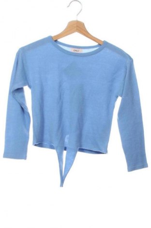 Детски пуловер ONLY, Размер 6-7y/ 122-128 см, Цвят Син, Цена 2,55 €