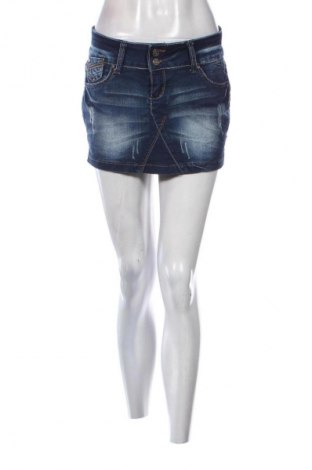 Kožená sukně  Unbranded, Velikost M, Barva Modrá, Cena  109,00 Kč