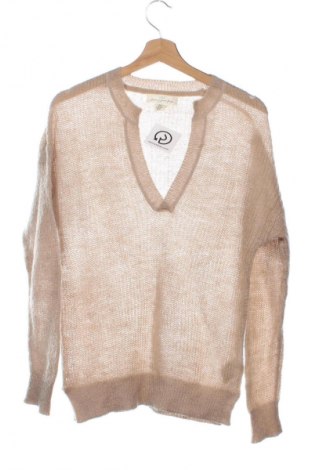 Męski sweter H&M L.O.G.G., Rozmiar XS, Kolor Beżowy, Cena 17,99 zł