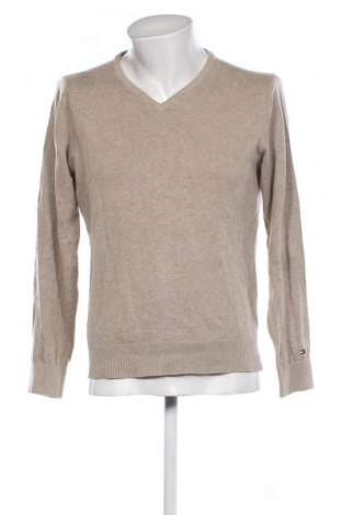 Męski sweter Tommy Hilfiger, Rozmiar M, Kolor Beżowy, Cena 251,99 zł