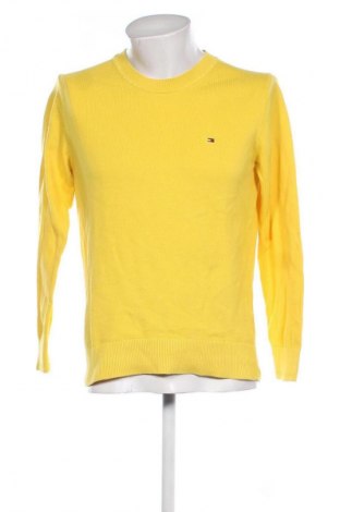 Męski sweter Tommy Hilfiger, Rozmiar L, Kolor Żółty, Cena 251,99 zł