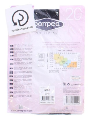 Strumpfhose Pompea, Größe S, Farbe Schwarz, Preis 18,99 €