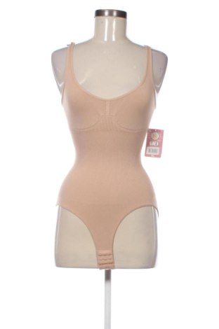 Дамска блуза - боди MAGIC Bodyfashion, Размер XL, Цвят Бежов, Цена 48,06 €