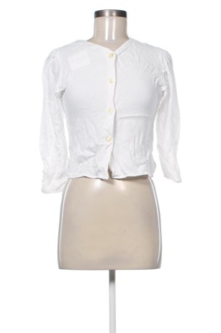 Bluză de femei Bershka, Mărime S, Culoare Alb, Preț 52,13 Lei
