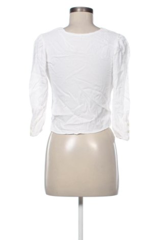 Bluză de femei Bershka, Mărime S, Culoare Alb, Preț 52,13 Lei