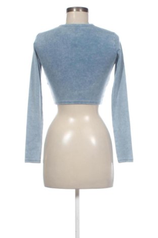 Дамска блуза Bershka, Размер S, Цвят Син, Цена 13,29 €