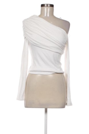 Bluză de femei Bershka, Mărime S, Culoare Alb, Preț 60,99 Lei
