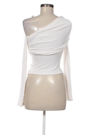 Bluză de femei Bershka, Mărime S, Culoare Alb, Preț 60,99 Lei