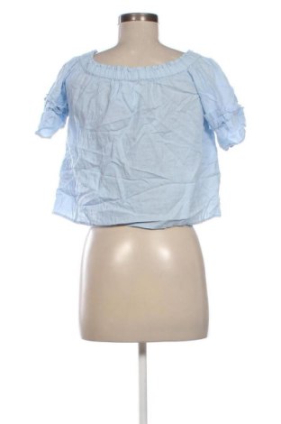 Дамска блуза Bershka, Размер M, Цвят Син, Цена 10,22 €