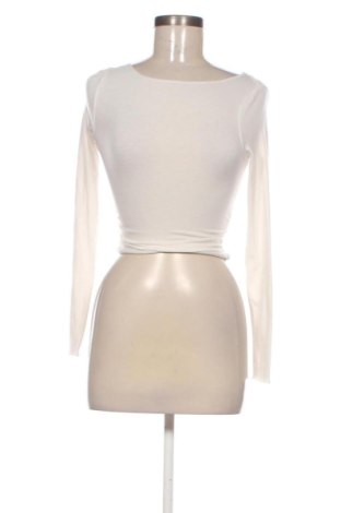Bluză de femei Bershka, Mărime XS, Culoare Ecru, Preț 89,99 Lei, #136650281