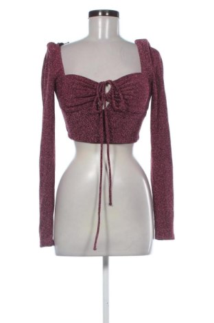 Дамска блуза Bershka, Размер L, Цвят Розов, Цена 18,46 €, #136656808