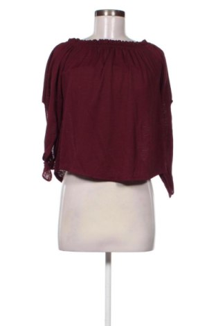 Bluză de femei Bershka, Mărime S, Culoare Roșu, Preț 60,99 Lei
