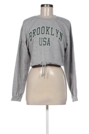 Bluzka damska Bershka, Rozmiar L, Kolor Szary, Cena 85,74 zł, #136663308