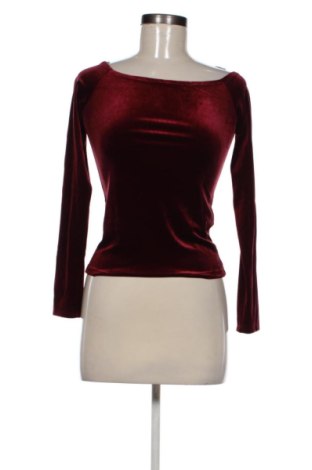 Bluză de femei Bershka, Mărime S, Culoare Roșu, Preț 60,99 Lei