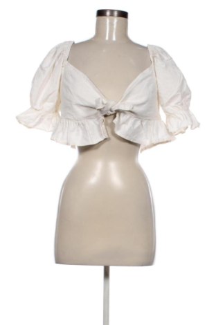 Дамска блуза Cropp, Размер M, Цвят Екрю, Цена 14,00 €, #136666247