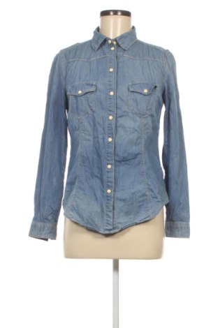 Дамска блуза Denim&Co., Размер M, Цвят Син, Цена 4,60 €, #136554666